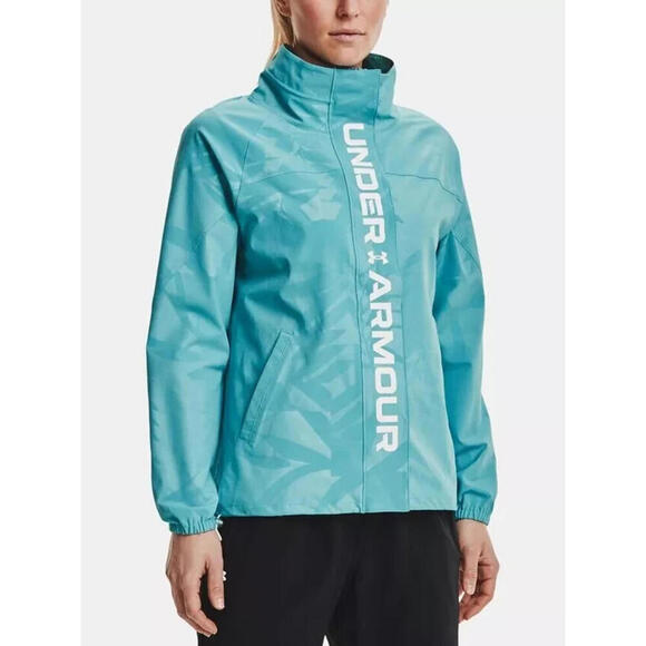 Under Armour Women’s Muscle Recovery Jacket - Blue - Size M - Picture 1 of 7